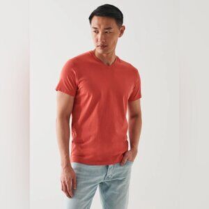 Hugo Boss Slim Fit Coral V Neck Short Sleeve T Shirt